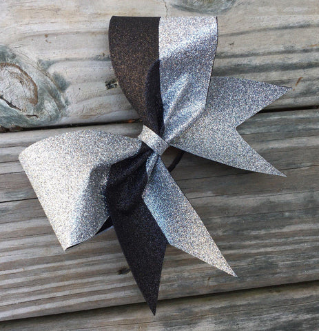 Caden Glitter Cheer Bow/Softball Bow