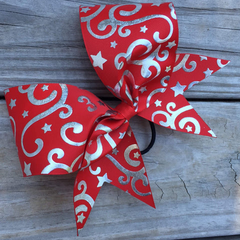 Swirly Swirls Ribbon Bow