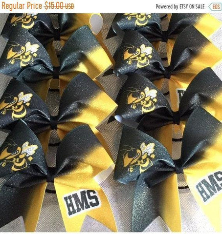 You Choose Colors/Team Name/Mascot. (1 bow)