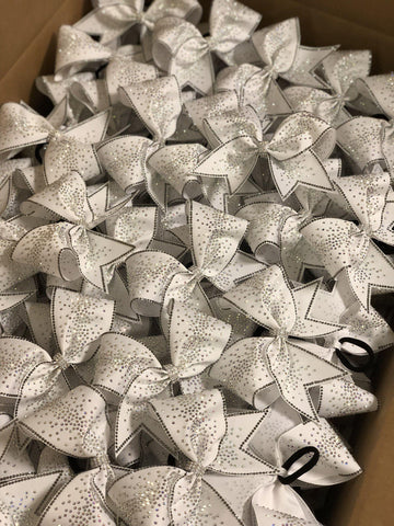 Alexa Rhinestone Cheer Bow