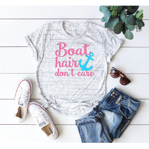 Boat Hair Don't Care T-shirt