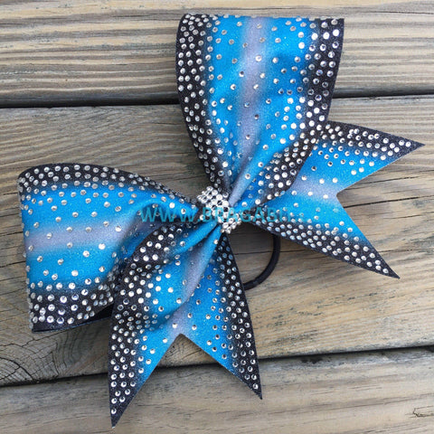 Albina Rhinestone Cheer Bow