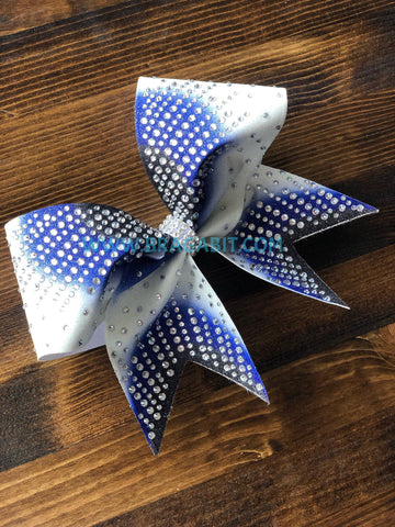 Sunray Rhinestone Cheer Bow