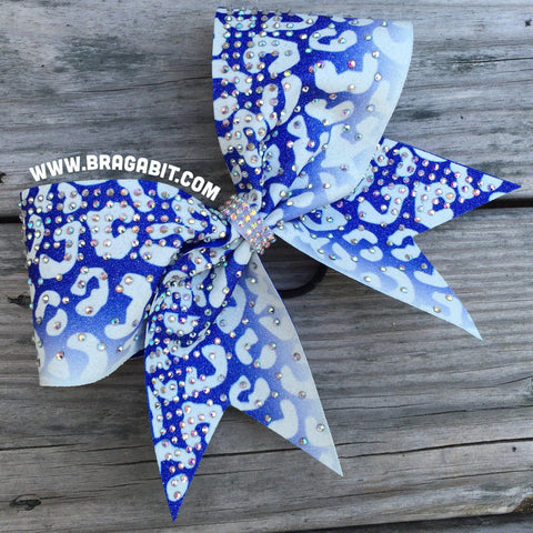 Asma Rhinestone Cheer Bow