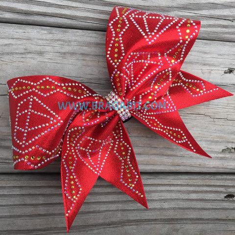 Augusta Rhinestone Cheer Bow