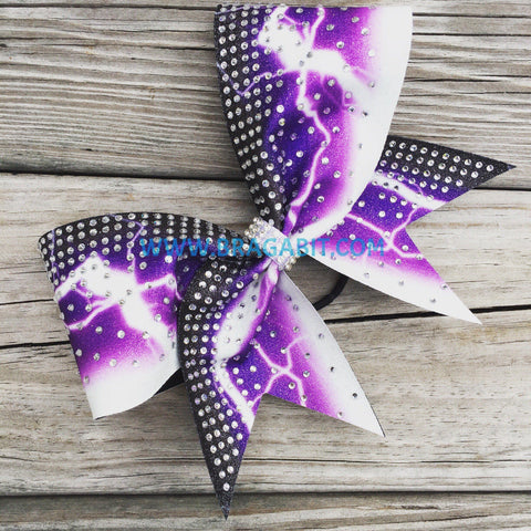 Avira Rhinestone Cheer Bow
