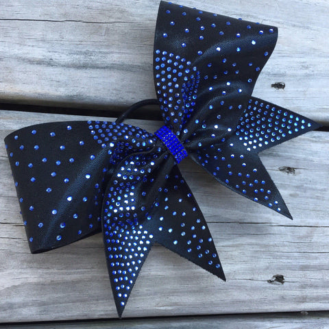 Bambi Rhinestone Cheer Bow
