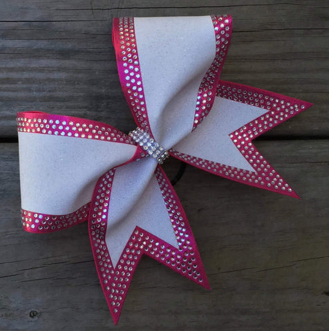 Belinda Rhinestone Cheer Bow