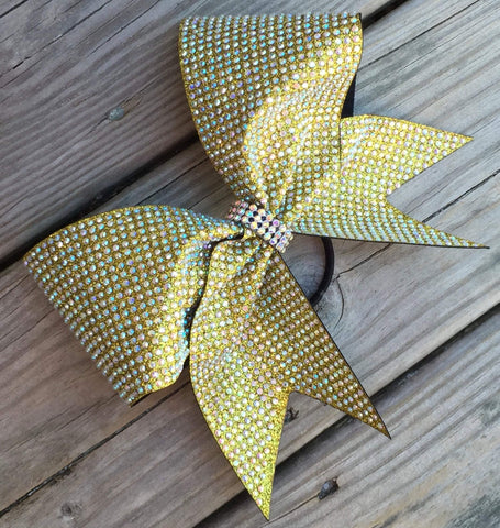Bionda Rhinestone Cheer Bow