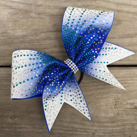 Brona Rhinestone Cheer Bow