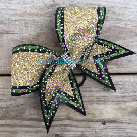 Aira Rhinestone Cheer Bow