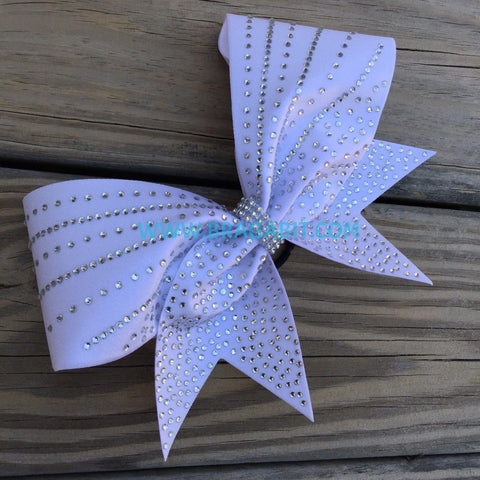 Aren Rhinestone Cheer Bow