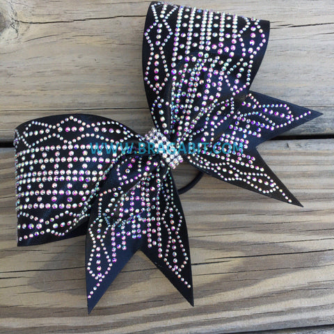 Ariel Rhinestone Cheer Bow