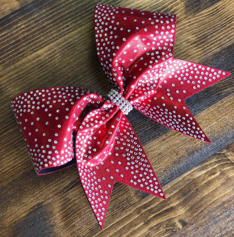 Azalea Rhinestone Cheer Bow
