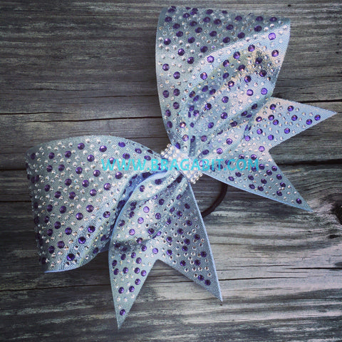 Averil Rhinestone Cheer Bow