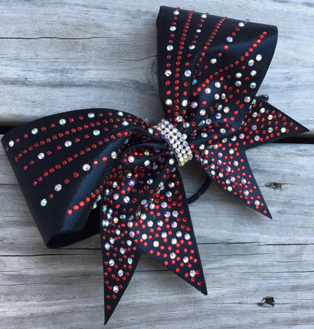Aziza Rhinestone Cheer Bow