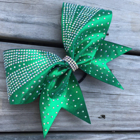 Barbara Rhinestone Cheer Bow