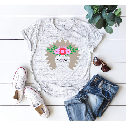 Hedgehog Wreath T-shirt