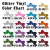Hanna Cheer Bow in White and Maroon Glitter