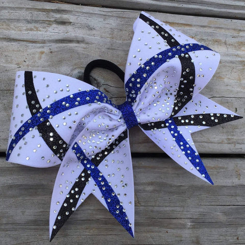 Brenda Rhinestone Cheer Bow