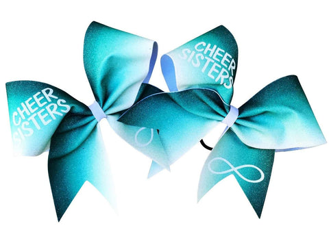 Ombre Cheer Sisters Bows