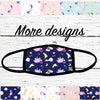 Unicorn Face Mask / Unicorn Mask / Washable Face Mask / Reusable Face Mask
