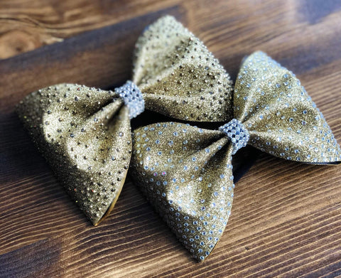 Vegas Tailless Rhinestone Bow
