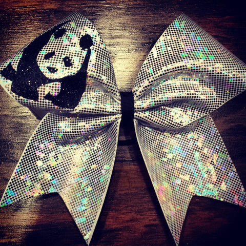 Panda Cheer Bow