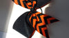 Ribbon and Glitter Chevron Cheer Bow