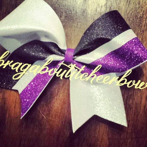 Arwin Glitter Cheer Bow