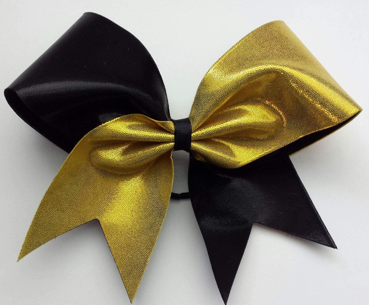 Hunter Cheer Bow in Black and Gold – BRAGABIT