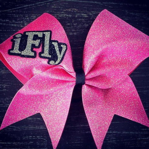 iFly Glitter Cheer Bow