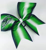 Double Ombre Glitter Cheer Bow