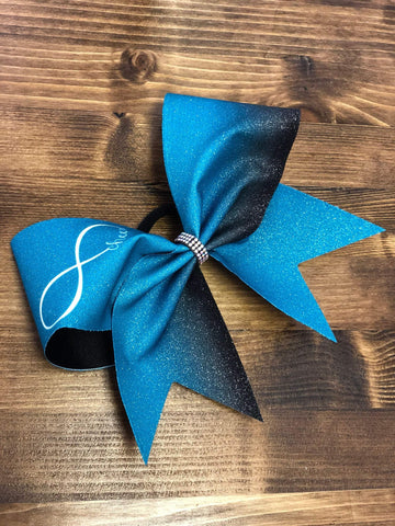 Infinity Cheer Ombre Bow