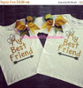 Best friends t-shirts.  More color combinations are available.