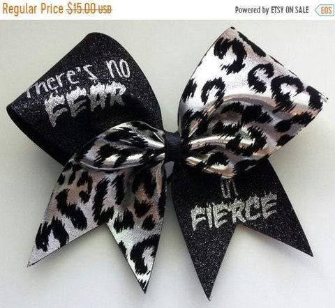 There's No Fear in Fierce Cheer Bow