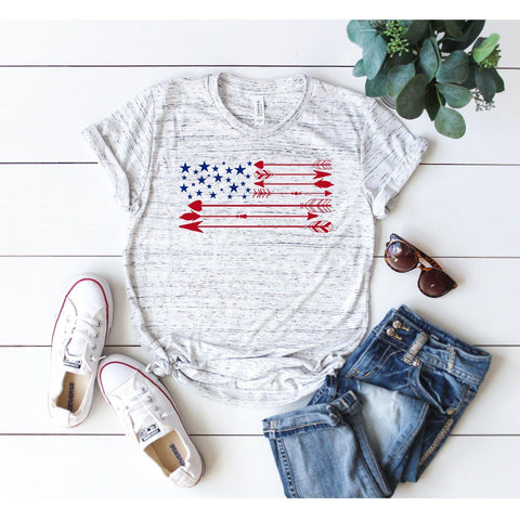 American Flag Stars and Arrows T-Shirt