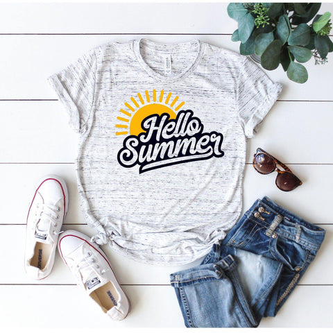 Summer T-shirt / Summer Sun / Hello Summer / Sunshine / Beach Life