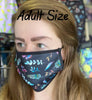 Boho Glam Face Mask / Washable / Dust Mask/ Face Mask for Adults/ Face Mask for Youth