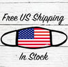 USA Flag Face Mask / Washable / Dust Mask/ Face Mask for Adults/ Face Mask for Youth